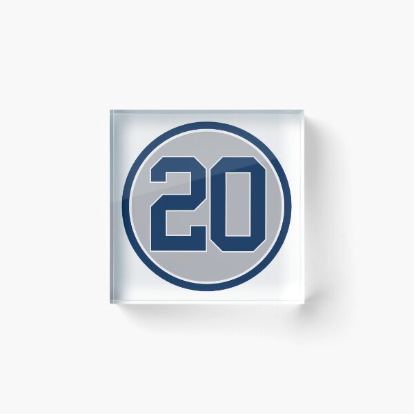Item preview, Jorge Posada #20 Away Jersey Number designed and sold by StickBall.