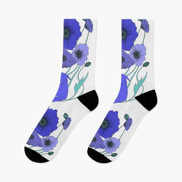 Item preview, Purple and Blue Dogs in Love designed and sold by FoxandCrow.