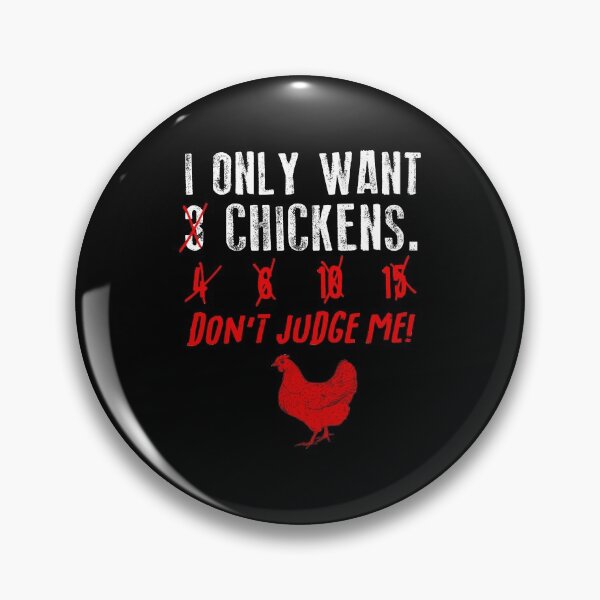 Item preview, I Only Want 3 Chickens Don't Judge Me For A Farmer print designed and sold by AYDreamers.