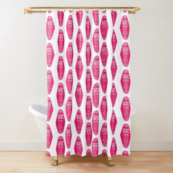 Elvis Heartbreak Hotel Key Shower Curtain