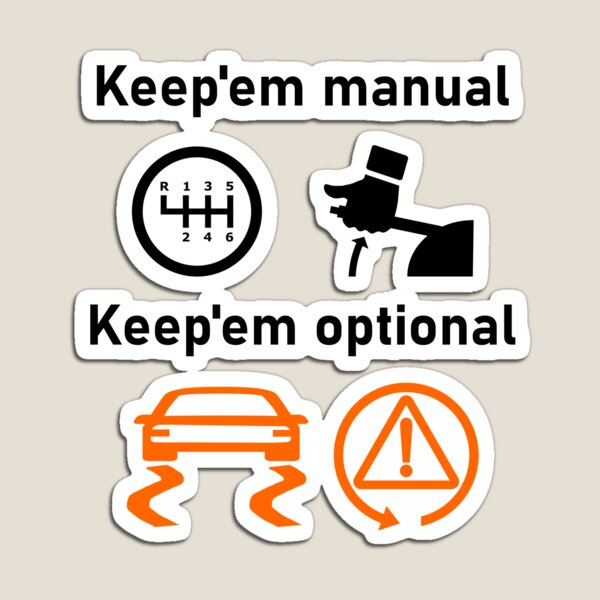 Item preview, keep'em manual keep'em optional designed and sold by stretchtees.