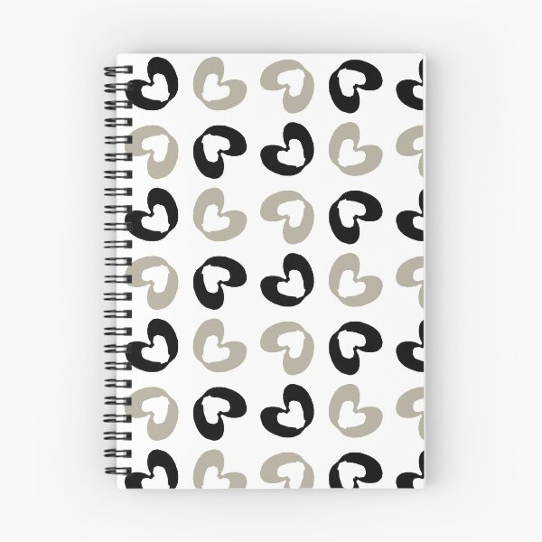 Item preview, Abstract beige and black heart designed and sold by Abstractlara.