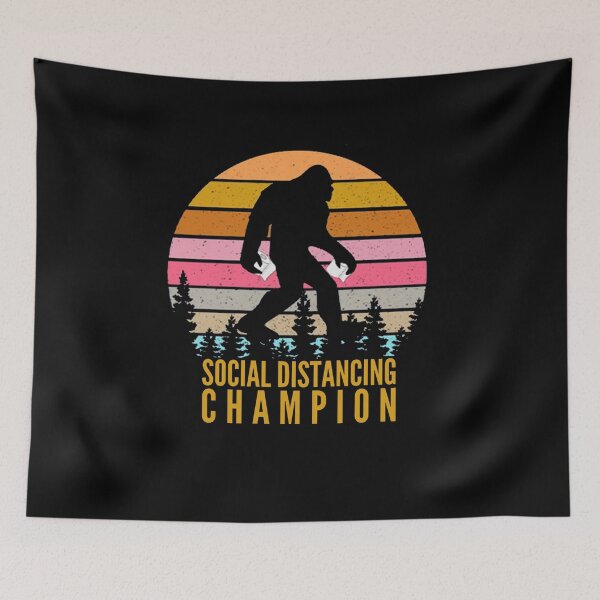 Item preview, Social Distancing Champion designed and sold by Masaw.
