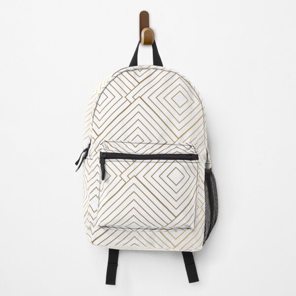 Item preview, White Gold Print Diamond Pattern designed and sold by SoccaTamam.