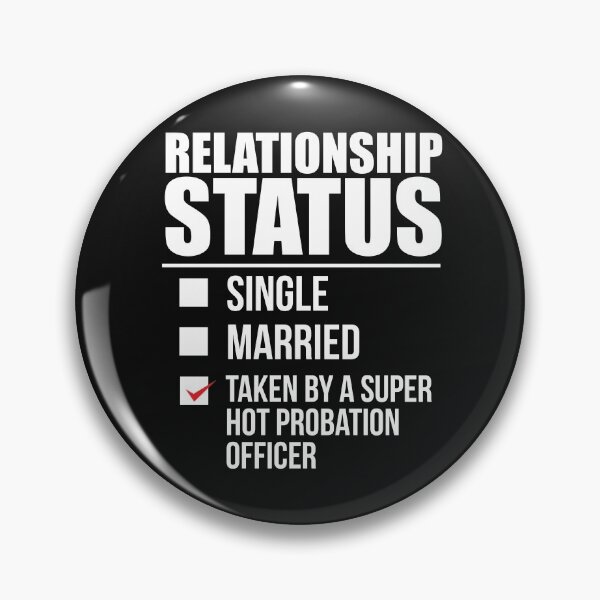 Aperçu de l'œuvre Statut de relation prise par l'agent de probation super chaud Saint-Valentin créée et vendue par losttribe.