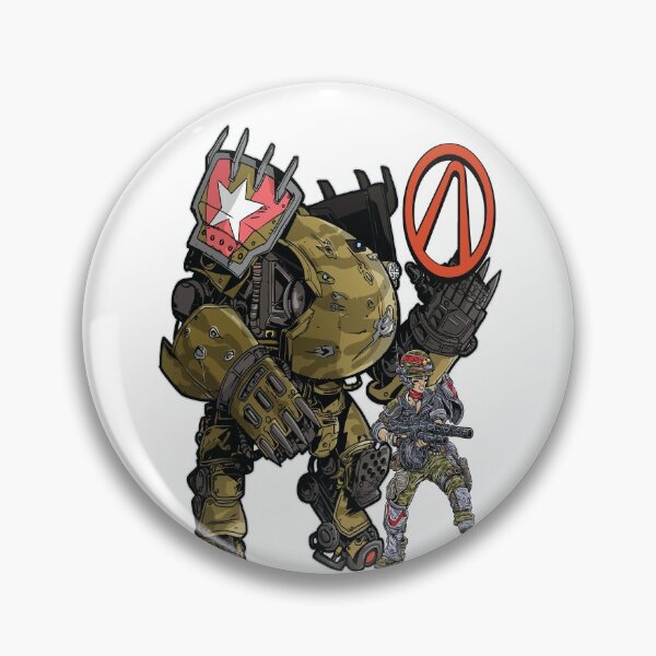 Item preview, Moze The Gunner With Iron Bear Vault Hunter Symbol Borderlands 3 designed and sold by ProjectX23.