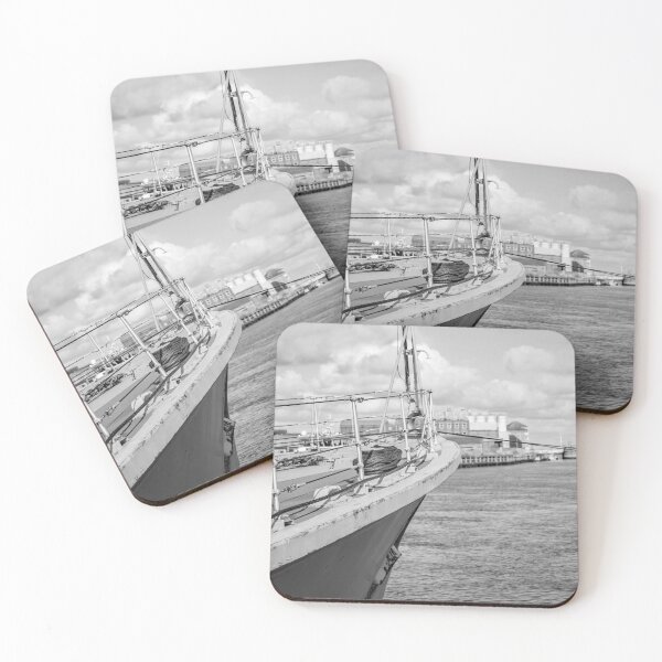 Item preview, Front end of a moored ship in the seaside town of Great Yarmouth, Norfolk designed and sold by yackers1.