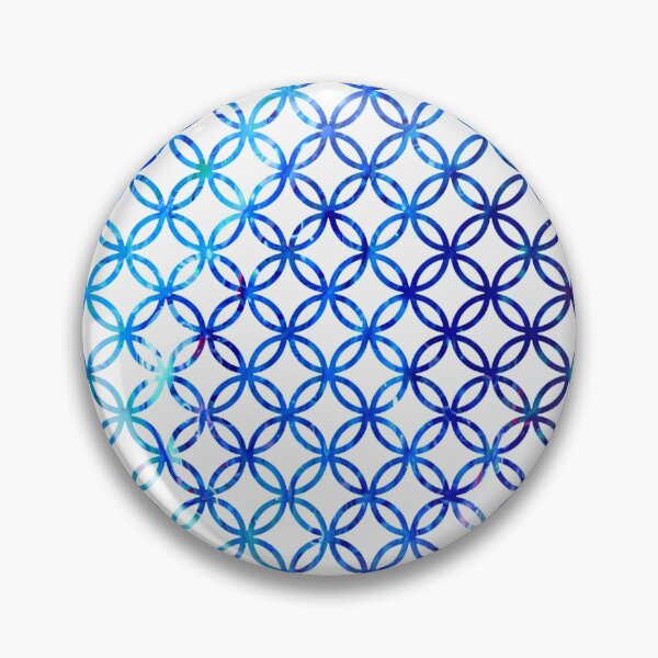 Item preview, Graphic Blue Circles designed and sold by PaintedbyCarol.