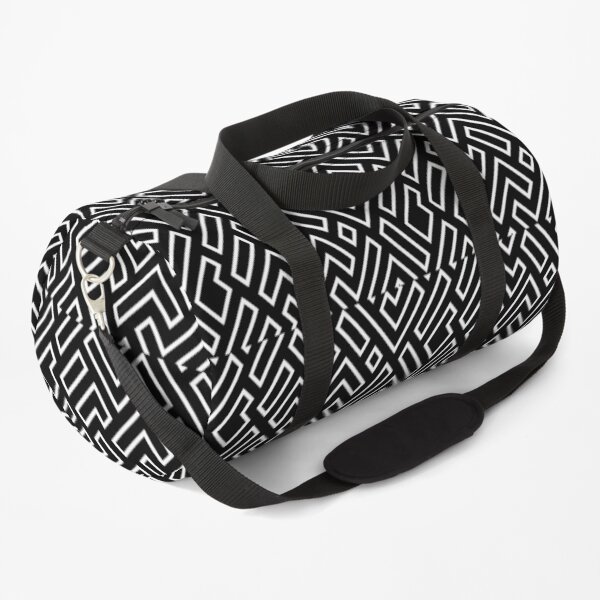 Elegant geometric pattern Duffle Bag