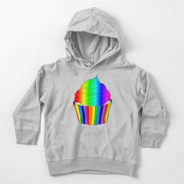 Item preview, Bright Rainbow Ombre Cupcake designed and sold by Deborah Camp.