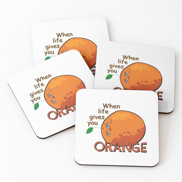 Artikelvorschau, Wenn das Leben dir ORANGE gibt entworfen und verkauft von BrumCrum.