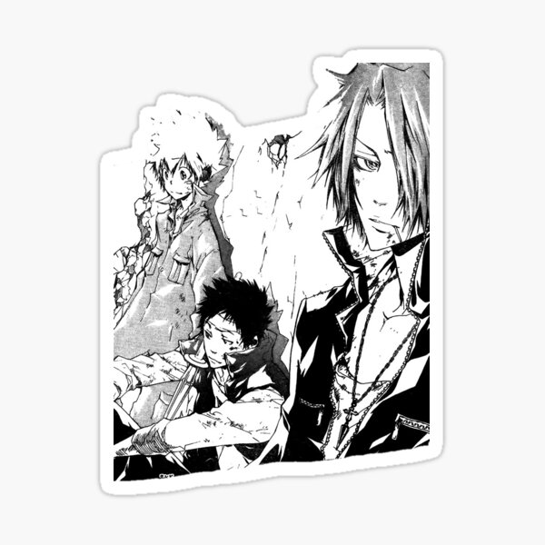 Katekyō Hitman Reborn! - Vongola Trio Sticker