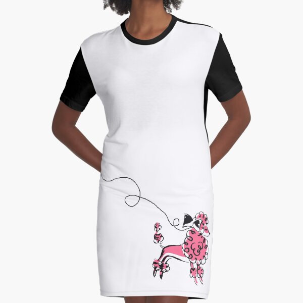 Poodle skirt Graphic T-Shirt Dress