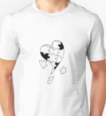 I know the pieces fit but i watched them fall away Unisex T-Shirt