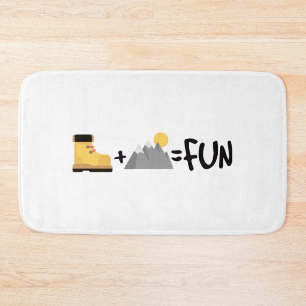 Item preview, Boot + Mountains = Fun designed and sold by EqualsFun.
