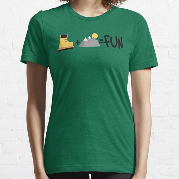 Boot + Mountains = Fun Essential T-Shirt