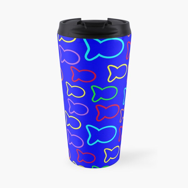 Colorful fish Travel Mug