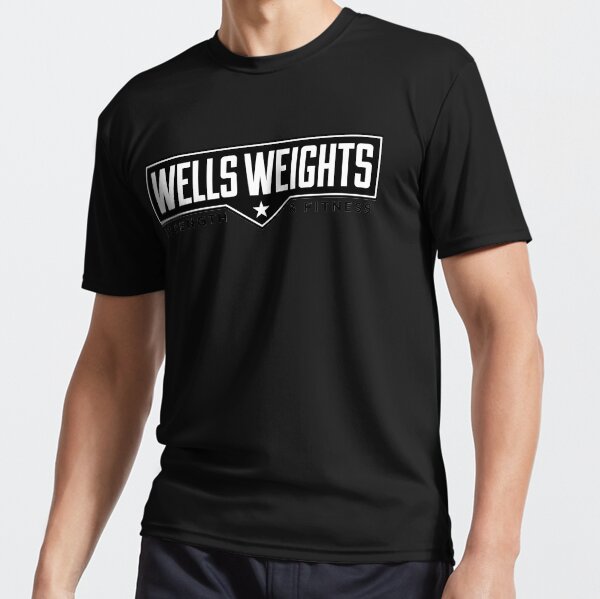 WellsWeights Badge Active T-Shirt