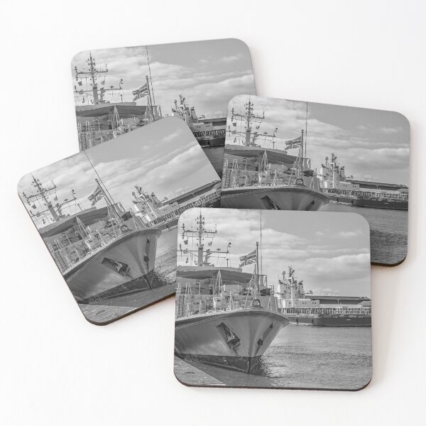 Item preview, Front view of a Navy war ship moored in the seaside town of Great Yarmouth, Norfolk designed and sold by yackers1.