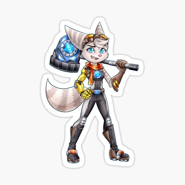 Lombax Girl Sticker