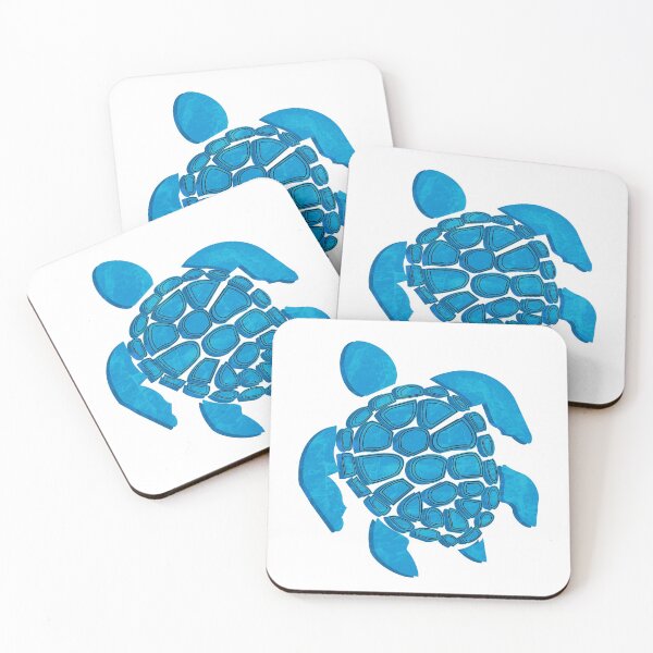 Item preview, Blue sea turtle designed and sold by GretaGym01.