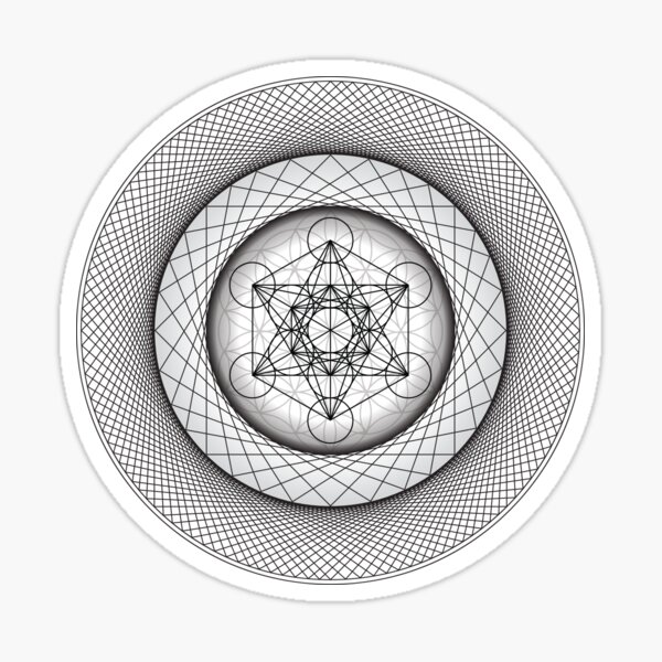Item preview, Metatron's Cube - Geometric Mandala designed and sold by marcosty.