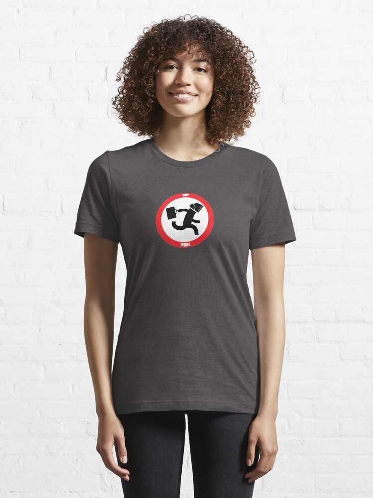 Alternate view of INTERSECT (NERD HERD) - Logo Only Essential T-Shirt
