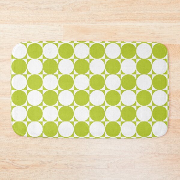 Item preview, Green and White Circles designed and sold by Orchyd.