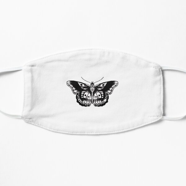 HarryStyles Butterfly Mascarilla plana