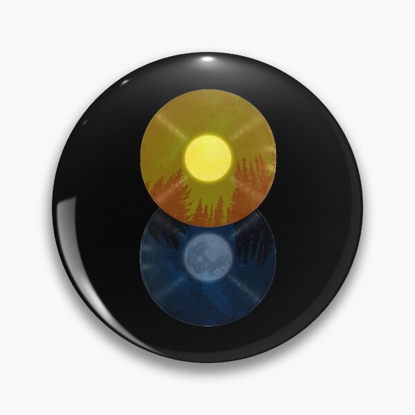 Item preview, 8 Songs About Day And Night - Vinyl Sun and Moon Design designed and sold by Lumos19 Studio.