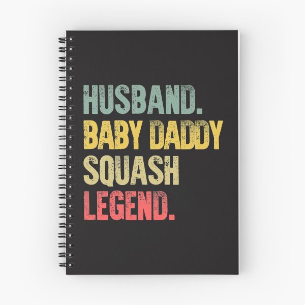Item preview, Funny Men Vintage T Shirt Husband Baby Daddy Squash Legend designed and sold by Bendthetrend.