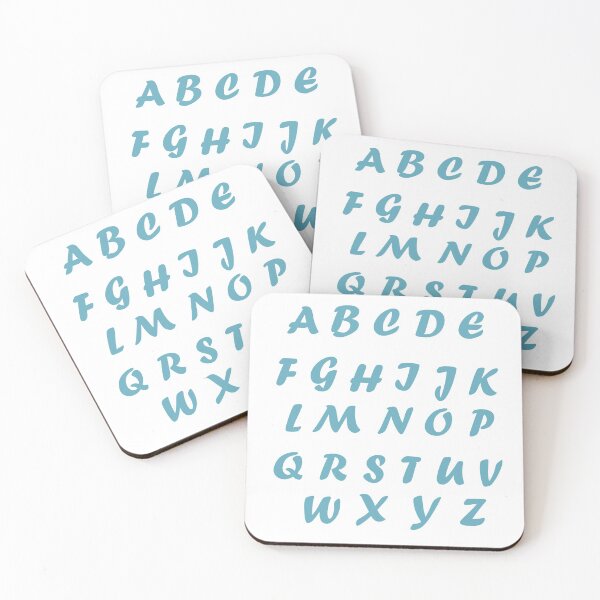 Item preview, FORTE ALPHABET STICKER designed and sold by JK Stickers.