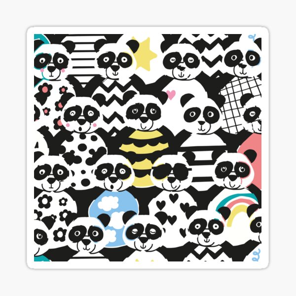 Item preview, Panda Fun designed and sold by Claire Wall Designs.