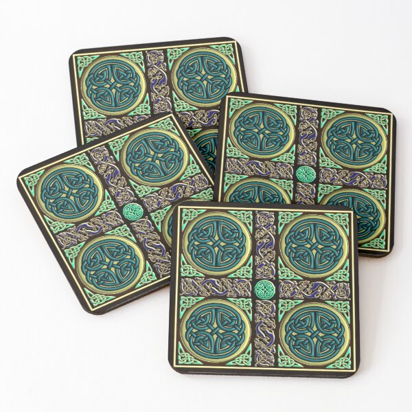 Item preview, Celtic Art Blue On Blue Design designed and sold by Paddyarts.