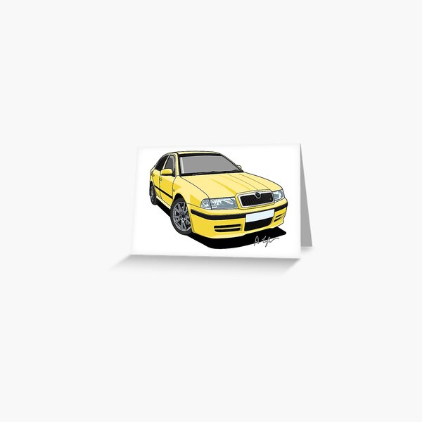 Item preview, Czech Republic RS Rally Sport - Lemon Yellow designed and sold by MotorNation.net.