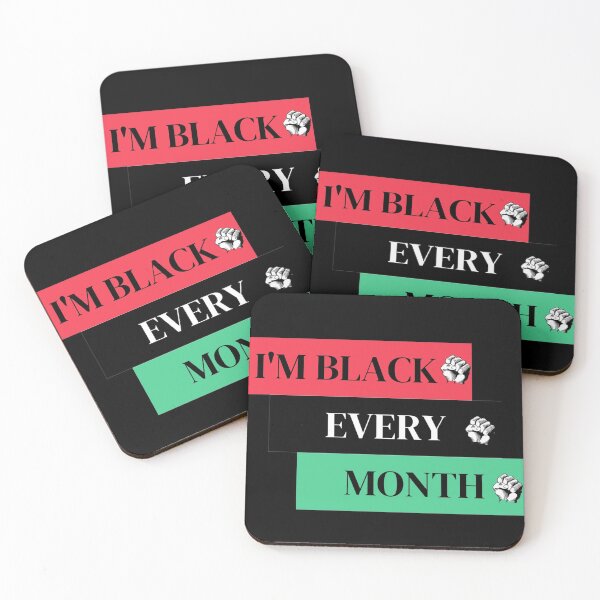 Item preview, I'm Black Every Month designed and sold by Masaw.