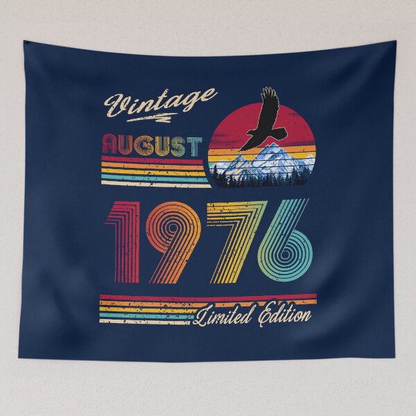 Item preview, Vintage August 1976 Birthday designed and sold by GreenSplash.
