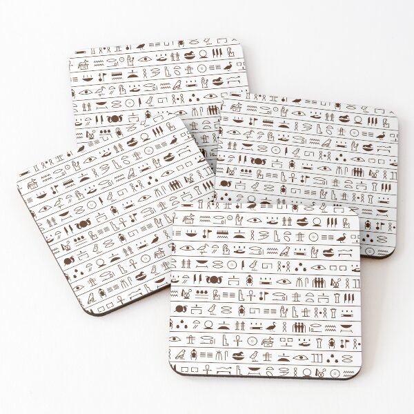Item preview, hieroglyphs of ancient egypt designed and sold by zebra design.