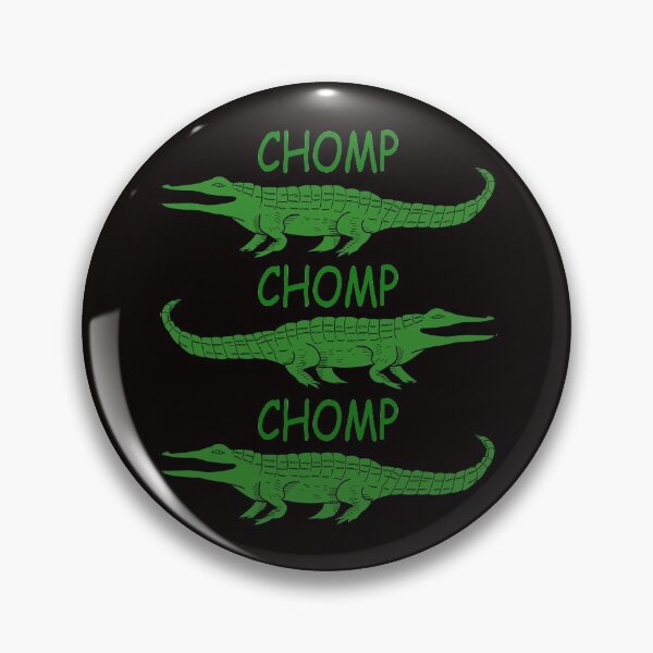 Item preview, Chomp Chomp Chomp Green Alligator Gator Crocodile Gift designed and sold by pcreations.