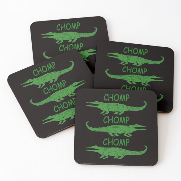 Item preview, Chomp Chomp Chomp Green Alligator Gator Crocodile Gift designed and sold by pcreations.