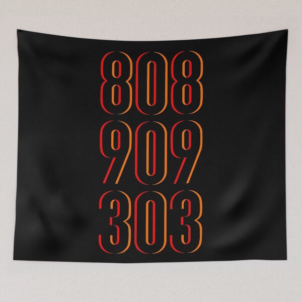 Item preview, 808 909 303 designed and sold by Kyle Marno.