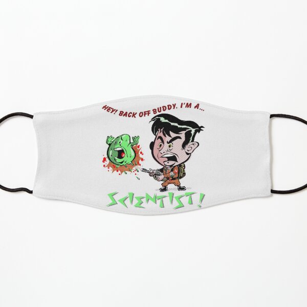Hey! Back off Buddy I'm a Scientist! Kids Mask