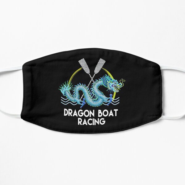Blue Dragon Boat Racing Mask