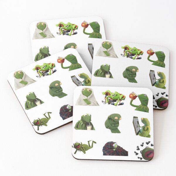 Item preview, Kermit Meme Sticker pack designed and sold by zeina0.