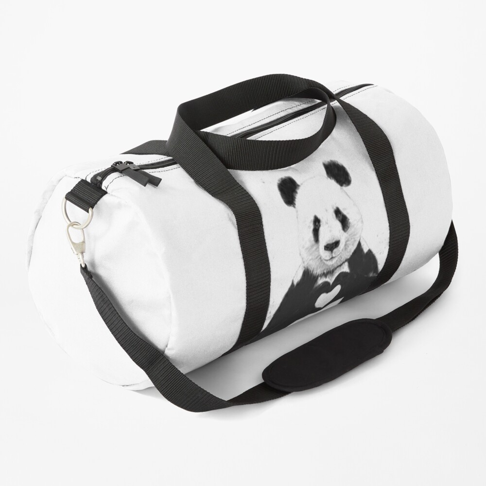 panda duffle bag