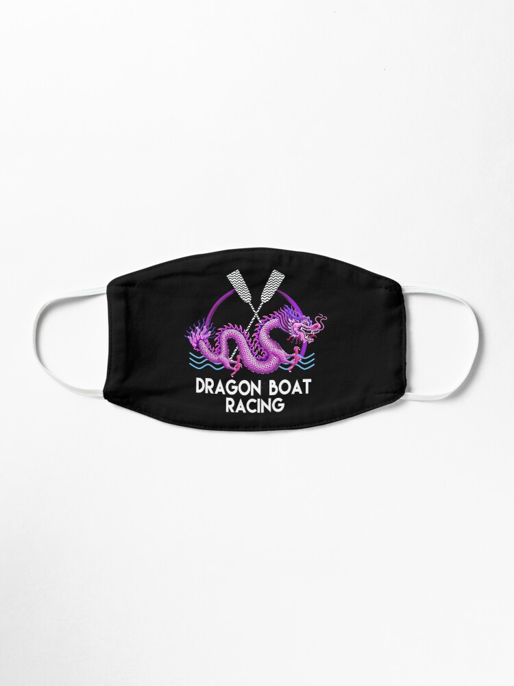Alternate view of Pink Dragon Boat Racing Mask