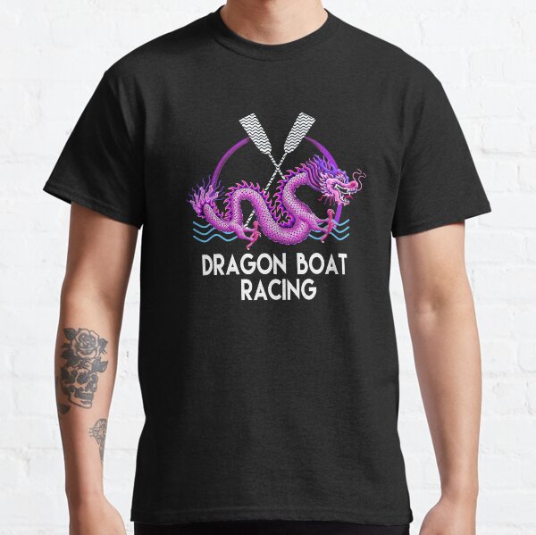 Pink Dragon Boat Racing Classic T-Shirt