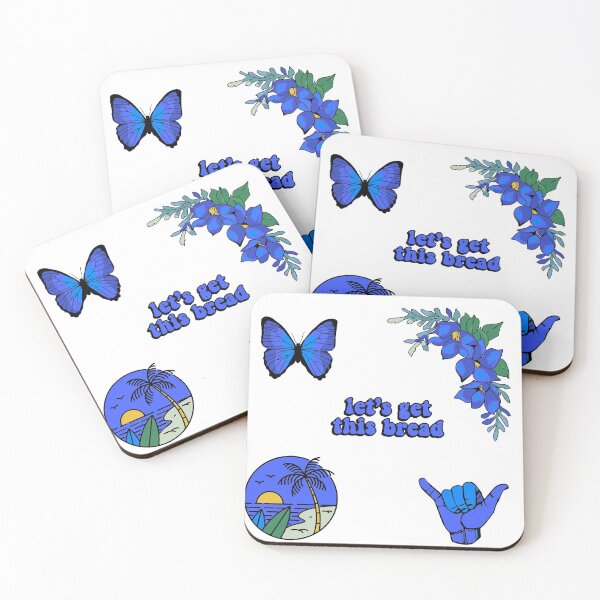 Item preview, blue beach themed designed and sold by StickersByAnnaa.