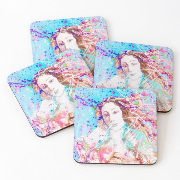 Item preview, Graffiti hipster birth of Venus Botticelli reimagined. designed and sold by MontekkiArt.
