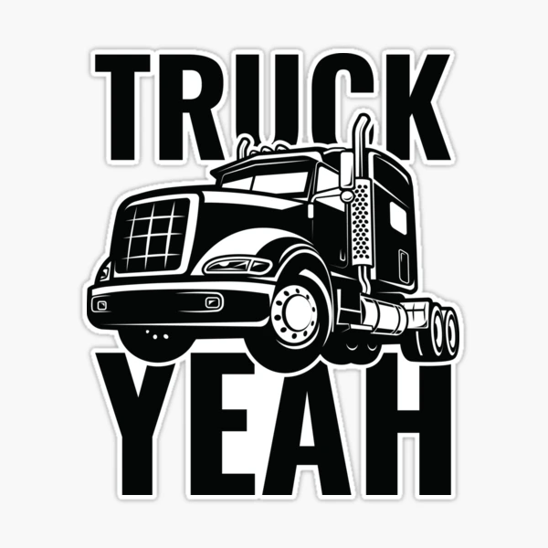  RUNNING L8 Trucker Life - Semi Truck, 18 Wheeler, Driving,  Professional Driver, Essential Worker Vinyl Sticker for Window of car, Van,  Truck, White : Automotive